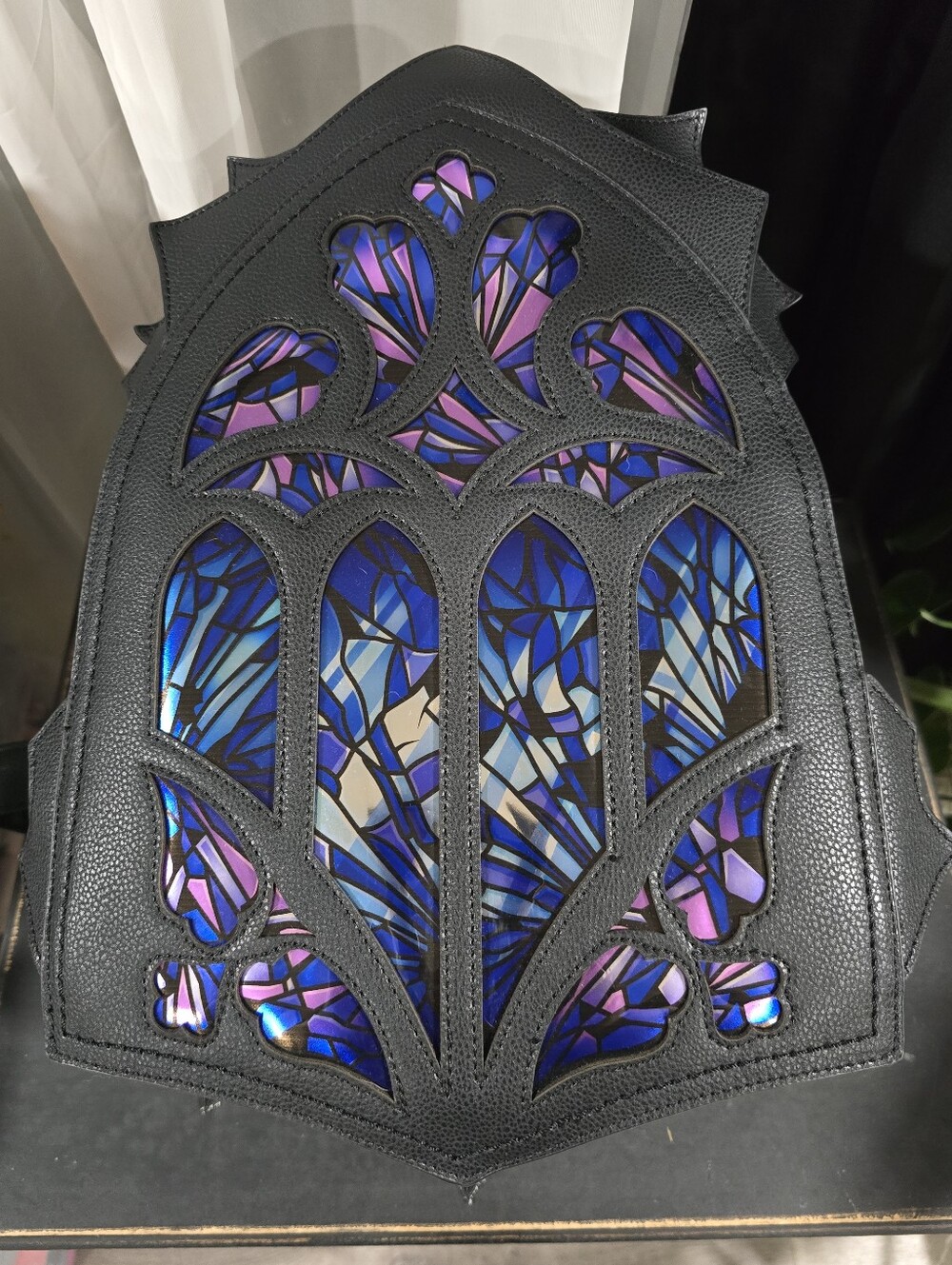 Restyle Stained Glass Cathedral Backpack NWT